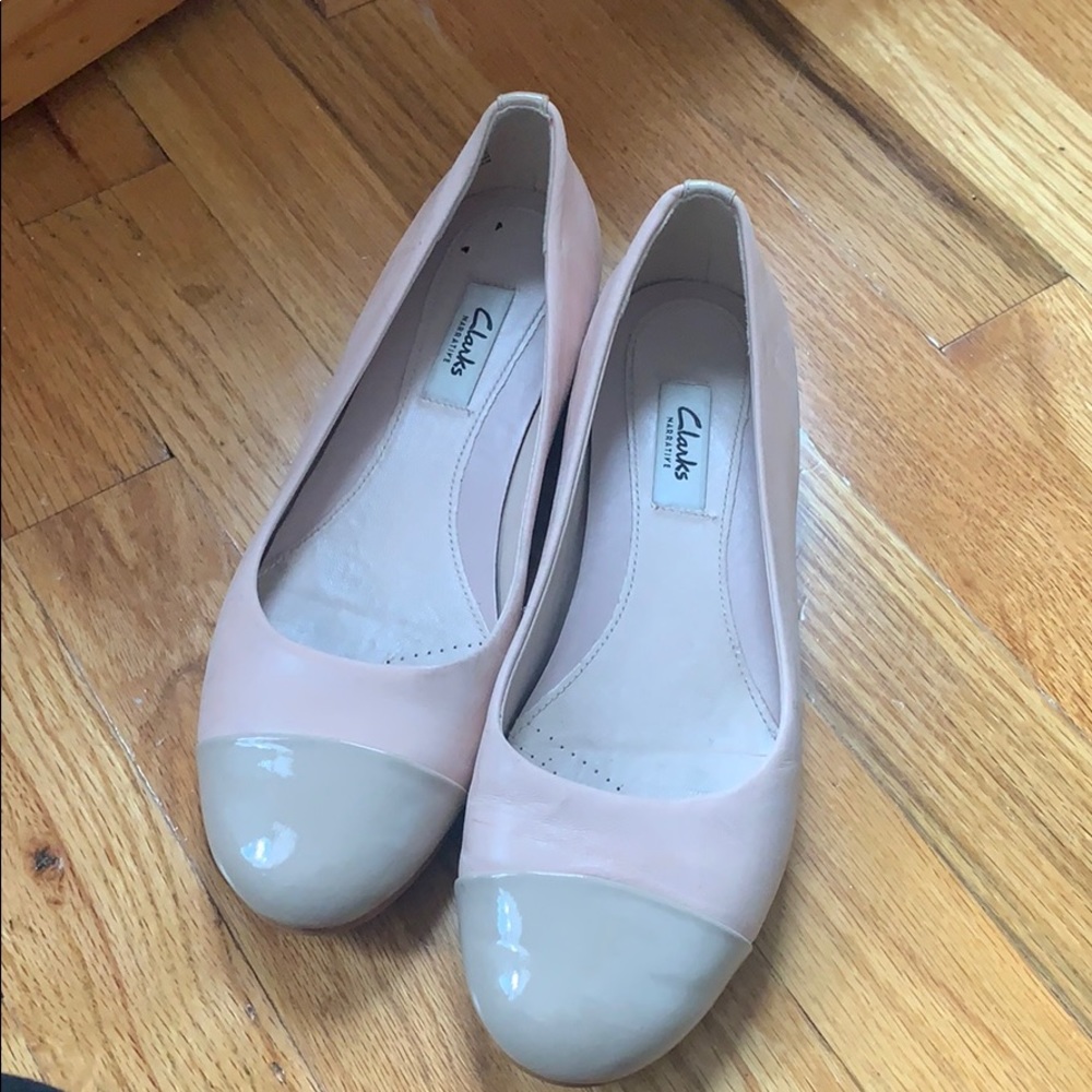 Clarks ballet flats
